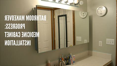 How To Replace Mirror On Medicine Cabinet