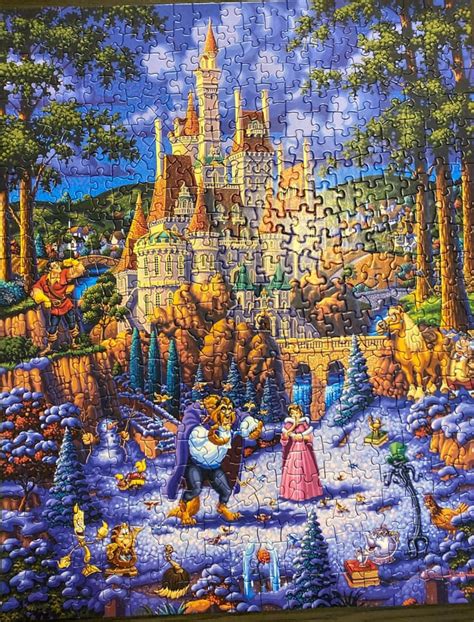 Beauty and the Beast-Finding Love Dowdle 500 Piece : r/Jigsawpuzzles