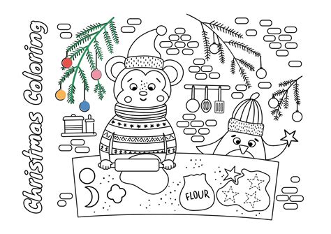 Christmas Coloring Activity Sheet – NESTA TOYS