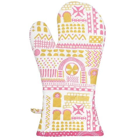 White Stone Symbol Oven Glove – Safomasi