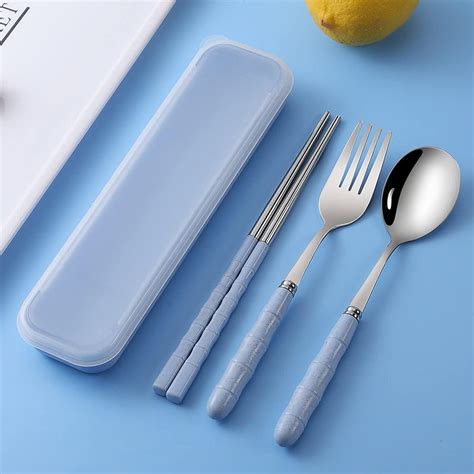 9UP® Premium Stainless Steel Cutlery Set | Spoon, Fork & Chopstick ...
