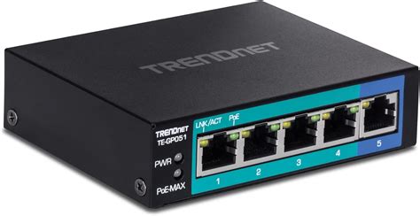 TRENDnet 5-Port Unmanaged Gigabit PoE Switch, 4 x India | Ubuy