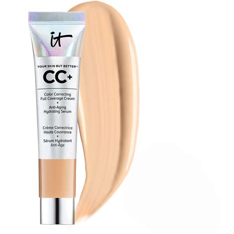 IT Cosmetics CC Cream Foundation with SPF 50+ Your Skin But Better ...