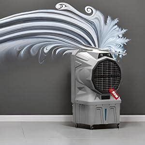 Commercial Badshah Auto Swing Air Cooler 150L Water Tank 18-Inch Fan ...