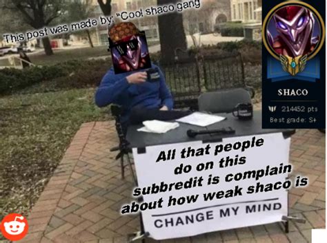 Image result for Shaco Meme