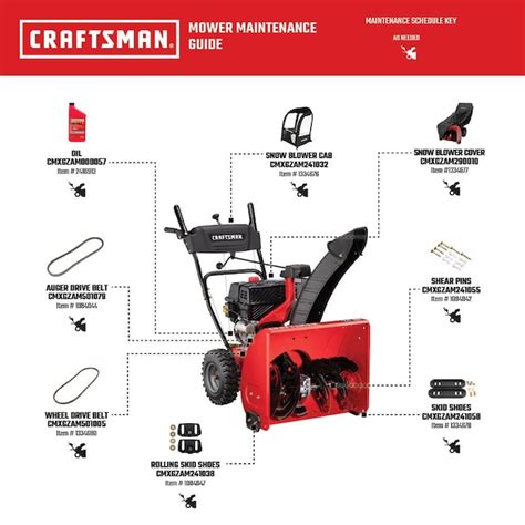 CRAFTSMAN SB425 Quiet Engine 24-in Two-stage Self-propelled Gas Snow ...