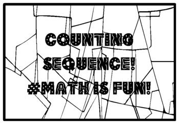 COUNTING SEQUENCE! #MATH IS FUN! Grade 1 Math Quote Coloring Pages ...