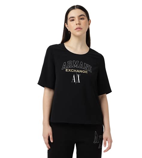 Relaxed Fit T-Shirt With Foil Logo