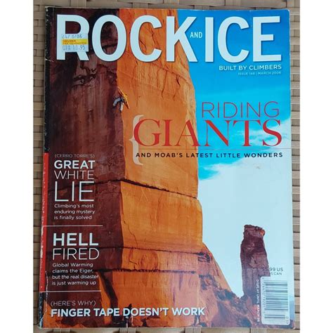 Jual USA Edition - Rock & Ice (climbing) Magazine/Majalah, March 2006 ...