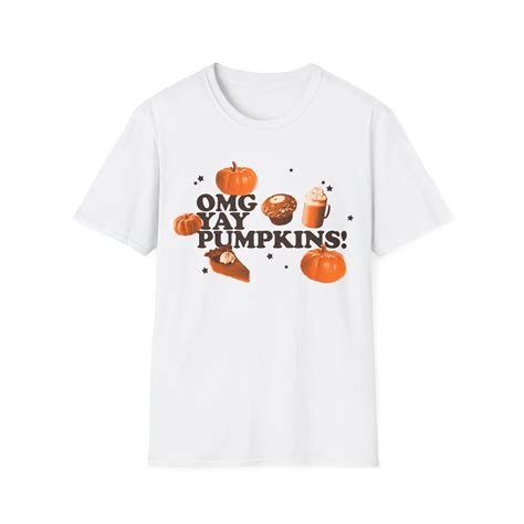 Omg Yay Pumpkins Shirt - Funny Pumpkin Tee For Fall Season - AshBubble