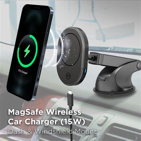 MagSafe Wireless Car Charger Dashboard Mount | Mighty Mount