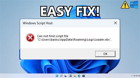 Windows Script Host Cannot Find Script File Install DB.VBS 的图像结果