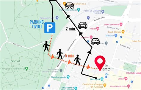 Parking – Urban Hotel Ljubljana Center