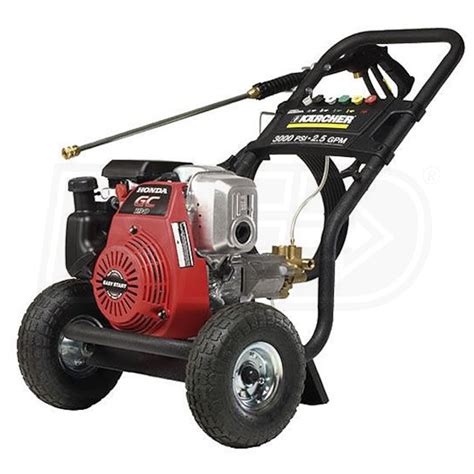 Karcher 3000 PSI (Gas-Cold Water) Pressure Washer w/ Honda Engine ...