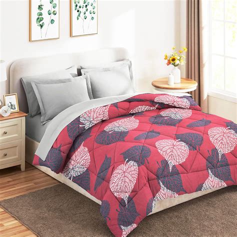 Buy BSB HOME Cotton 150 GSM Machine Quilted Reversible Double Bed Ac ...