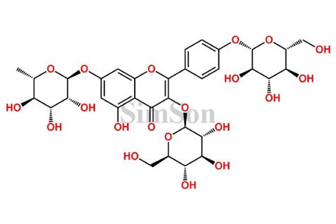 Kaempferol 3,4`-diglucoside 7-rhamnoside | CAS No- 1131009-93-2 ...