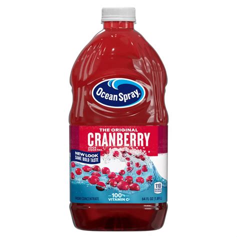 Ocean Spray Cranberry Juice Cocktail reviews ratings & information ...