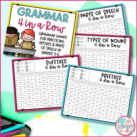 FREE Grammar Games Make Reviewing Grammar Fun and Easy - Not So Wimpy ...