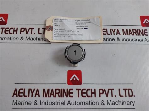 Huisman Rt42 Viii 4.0117.01.03 Control Pushbutton – Aeliya Marine Tech