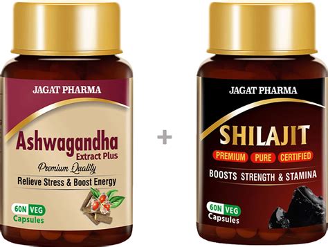 Buy UPAKARMA AYURVEDA PURE SHILAJIT AND ASHWAGANDHA EXTRACT JITASHWA ...