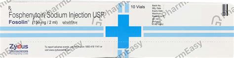 Buy Fosolin 75 MG Injection (2) Online at Flat 15% OFF | PharmEasy