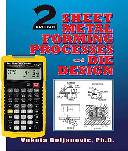 Buy Sheet Metal Forming Processes and Die Design, 2e + 4090 Sheet Metal ...