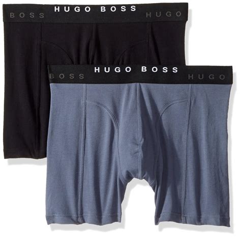 Buy Hugo Boss Men's 2-Pack Boxer Brief Solid at Amazon.in