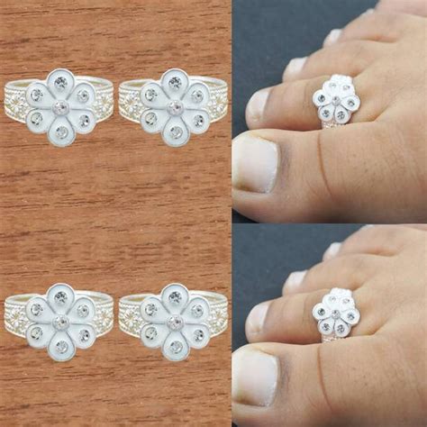 Toe Rings - Buy Toe Rings Designs online at Best Prices in India ...