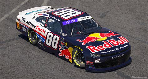 2025 Connor Zilisch Red Bull / WeatherTech Chevrolet by Ryan A Williams - Trading Paints