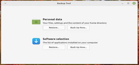 Linux Mint Backup Tool 的图像结果