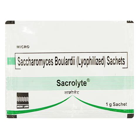 Sacrolyte Sachet 1 gm | Uses, Side Effects, Price | Apollo Pharmacy