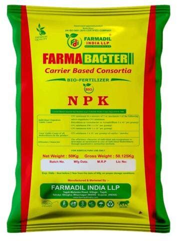 Bio NPK Biofertilizr Carrier Based Consortia Manufacturer, Supplier ...