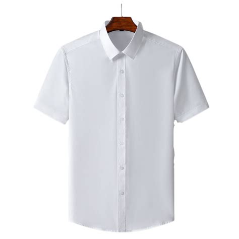 Men’s White Short Sleeves Shirt – Chopbox