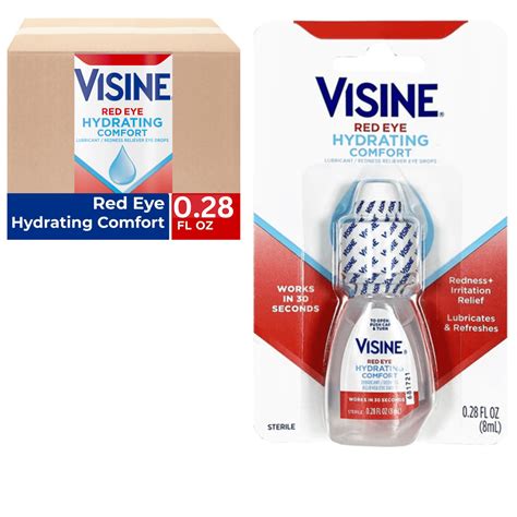 Visine Red Eye Hydrating Comfort Redness Relief and India | Ubuy