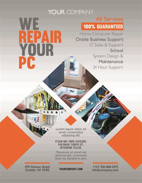 Image result for Computer Repair Flyer
