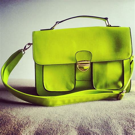 Lime Green Designer Handbags | Paul Smith