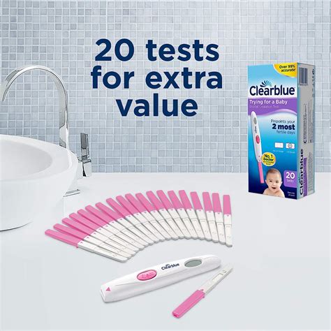 Buy Clearblue Ovulation Test Digital 20 Tests Online at Lowest Price in ...