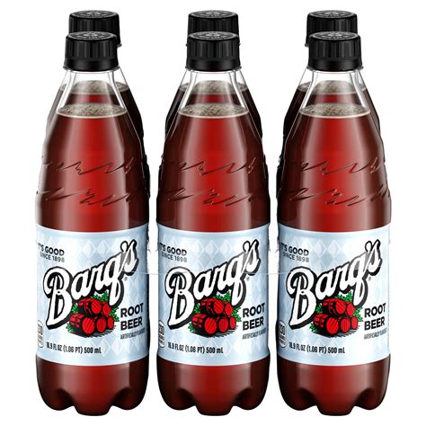 Barq's Root Beer Bottles, 16.9 fl oz, 6 Pack – Champagne's Marche