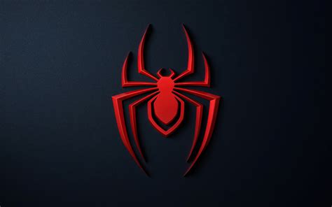 2560x1600 Spider Man Miles Morales Logo 4k Wallpaper,2560x1600 ...