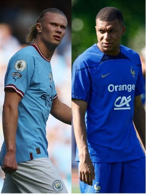 Haaland, Mbappe lead most valuable players list