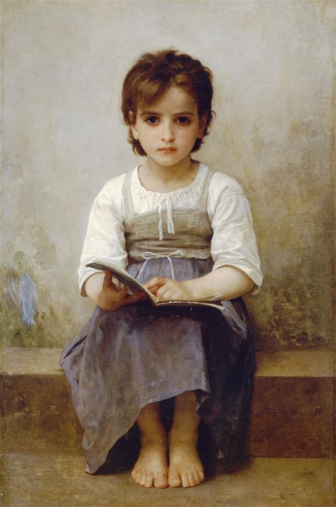 The hard lesson - William-Adolphe Bouguereau - WikiArt.org ...