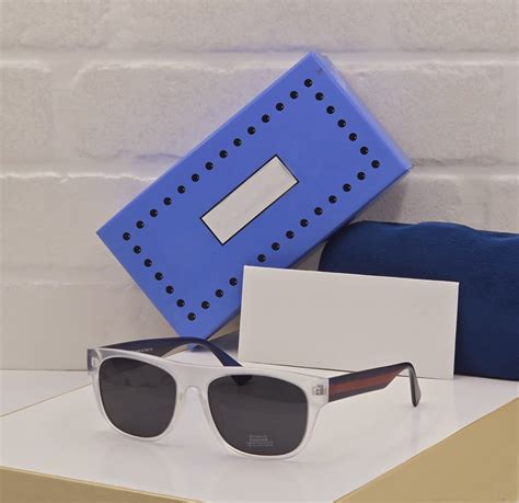 Bold Luxe Square Frame Sunglasses – UV400 Protection (Black, White, Gr ...