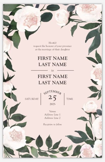Wedding Card Designs | Wedding Invitation Templates | VistaPrint