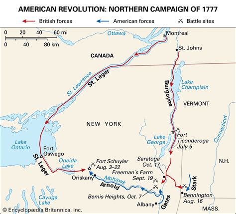 Battles of Saratoga | Facts, Casualties, & Significance | Britannica