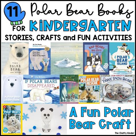 11 Polar Bear Books for Kindergarten and a Toilet Paper Roll Craft ...