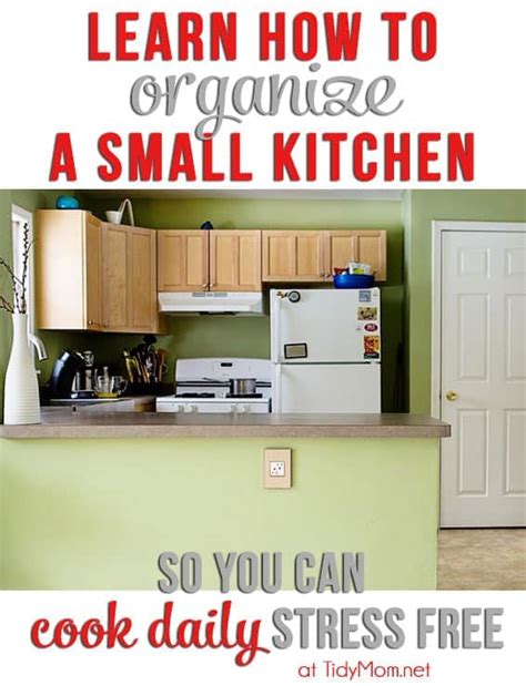 Image result for Small Kitchen Organization