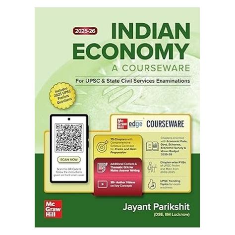 Indian Economy A Courseware For UPSC & State Civil Searvices ...