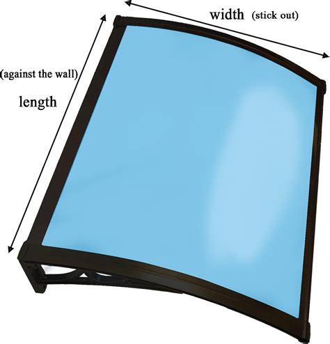 ZWYSL Curved Window Door Canopy Canopies for Outdoor India | Ubuy