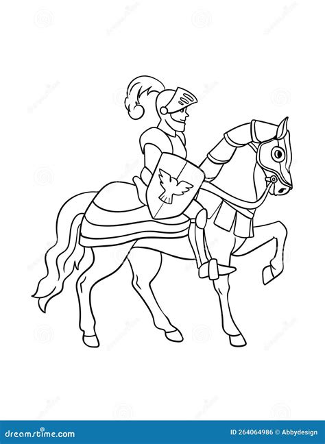 How To Draw A Knight On A Horse Step By Step