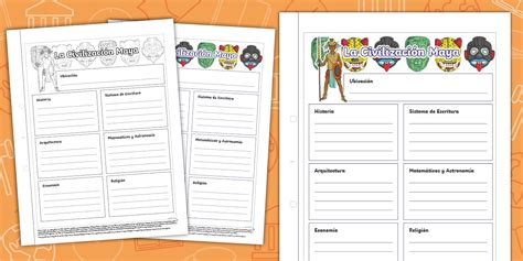 Ficha de Investigación: La Civilización Maya